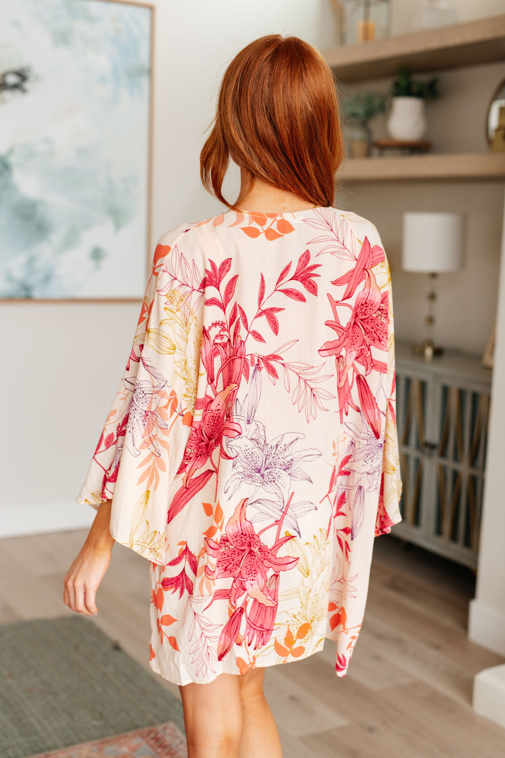 Plus Size Bell Sleeve Kimono for Curvy Women