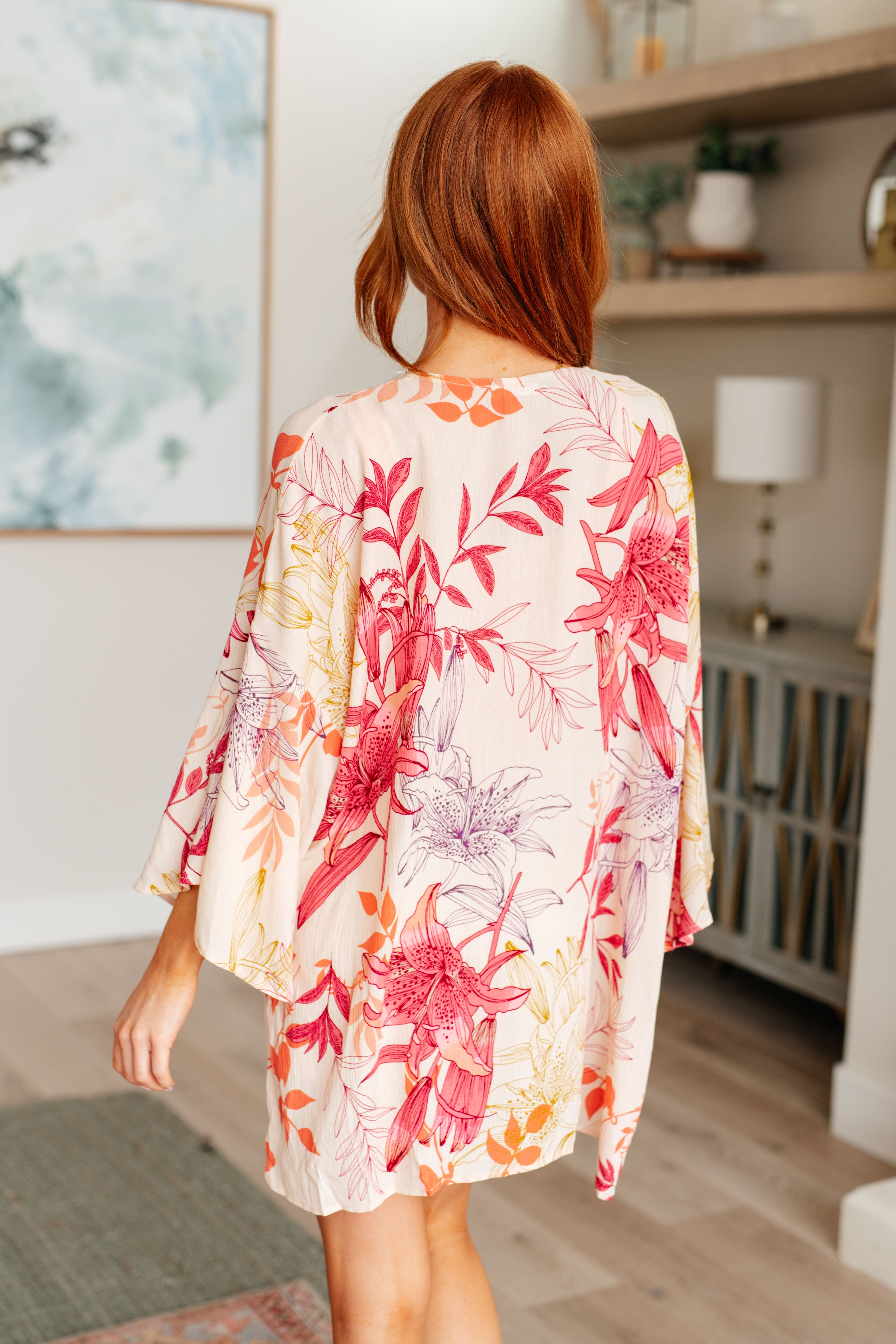 Plus Size Bell Sleeve Kimono for Curvy Women